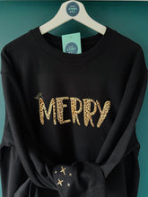 Load image into Gallery viewer, Christmas &#39;Just... Merry&#39; Hoodie - Unisex Fit - Various Colours