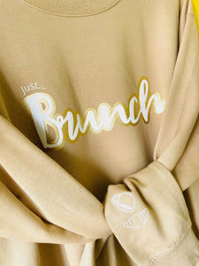 Just... brunch. AW23. Sand - Sweatshirt/Hoodie