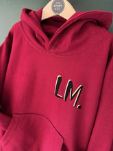 Load image into Gallery viewer, NEW - BURGUNDY Kids Hoodie. Personalised.