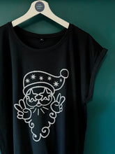 Load image into Gallery viewer, Peace Out Santa - Women&#39;s T-Shirt - Various Colours