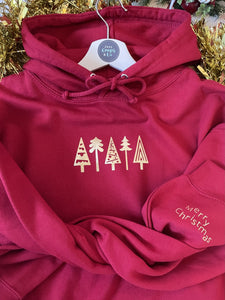 Christmas Trees Hoodie - Unisex Fit - Various Colours