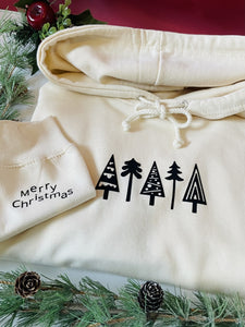 Christmas Trees Hoodie - Unisex Fit - Various Colours