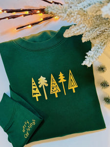 Christmas Tree Sweatshirt - Unisex Fit - Various Colours