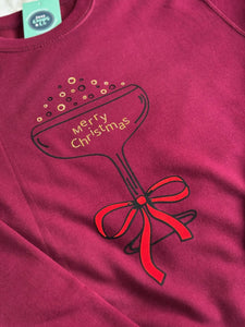 Merry Christmas Cocktail - Sweatshirt - Various Colours - Unisex Fit