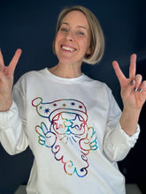 Load image into Gallery viewer, Peace Out Santa - Sweatshirt - Various Colours - Unisex Fit