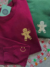 Load image into Gallery viewer, Gingerbread Martini Man - Sweatshirt - Various Colours - Unisex Fit