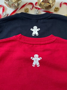 Kids Christmas Sweatshirt - Gingerbread Man