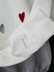 NEW - Hearts - Sweatshirt - Various Colours