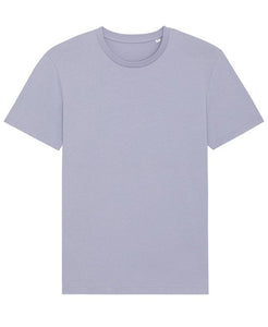 Organic Unisex T-Shirt - Lavender with Silver Heart - Size S & M