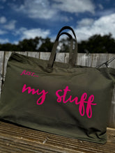 Load image into Gallery viewer, NEW - MEGA bag! Just... my stuff - with personalisation