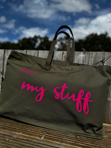 NEW - MEGA bag! Just... my stuff - with personalisation