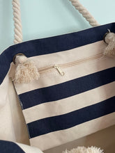 Load image into Gallery viewer, NEW Beach Bag - Summer Smiley with personalisation