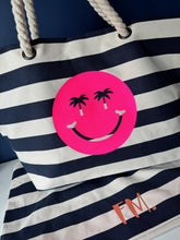 Load image into Gallery viewer, NEW Beach Bag - Summer Smiley with personalisation