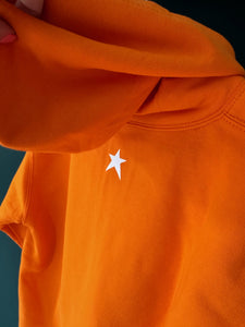 ORANGE Kids Hoodie. Personalised