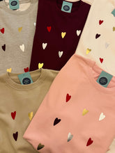 Load image into Gallery viewer, NEW - Hearts - Sweatshirt - Various Colours