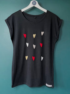 NEW - Hearts - Sweatshirt - Various Colours