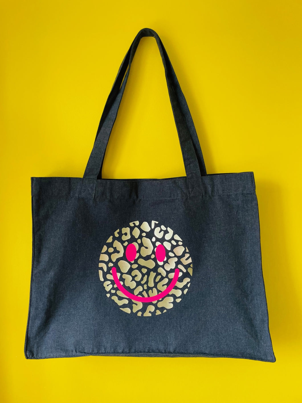 Smiley - XL Tote with personalisation