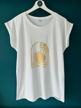Load image into Gallery viewer, NEW - &#39;Summer Sun - Women&#39;s T-Shirt with capped sleeves - Various colours