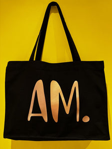 'Just... choose happy' XL Tote - with personalisation