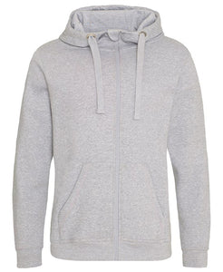 Zip Up Hoodie - Grey - Cup of Love - Size S