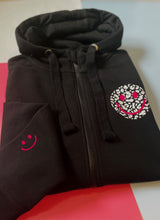 Load image into Gallery viewer, AW 23 - Zip Up Hoodie - Smiley