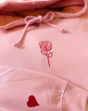 Load image into Gallery viewer, Rose Hoodie - Pink